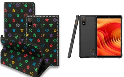 Книга-трансформер Armor для планшета Ulefone Armor Pad Lite, Armor Pad Pro, цвет L. black