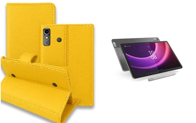Книга-трансформер Armor для планшета Lenovo Tab P11 (2nd Gen), Tab P11 Pro (2nd Gen), цвет Yellow