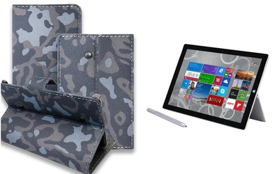Книга-трансформер Armor для планшета Microsoft Surface Pro 2, Pro 3, Pro 4, цвет Khaki winter