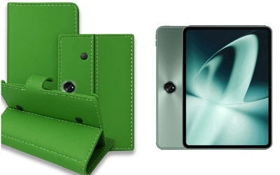 Книга-трансформер Armor для планшета OnePlus Pad, Pad 2, Pad Go, Pad Pro, цвет Green