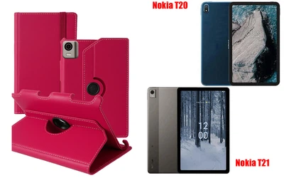 Чехол Spinner360 для планшета Nokia T20, цвет Malinovyy