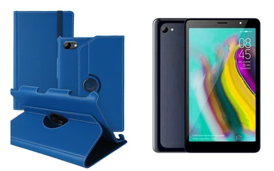 Чехол Spinner360 для планшета Tecno Tab 7 P704a, цвет Blue
