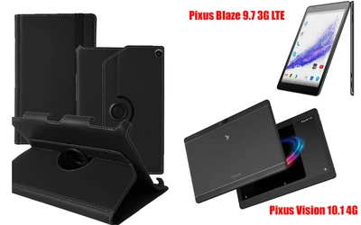 Чехол Spinner360 для планшета Pixus Blaze 9.7 3G LTE, цвет Black
