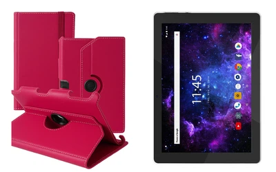 Чехол Spinner360 для планшета Assistant AP-108 Cetus, цвет Malinovyy