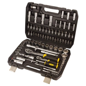 Набір насадок торцевих і біти 1/4", 1/2" 94шт CrV 6003761