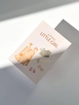 Листівка Welcome little girl