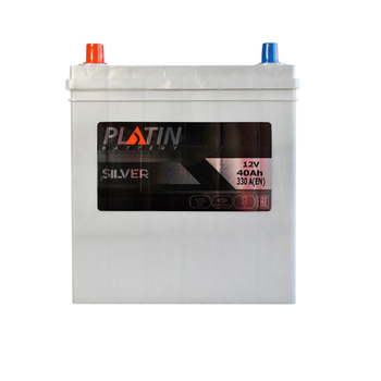Автомобильный аккумулятор Platin Silver Asia SMF 40Ah 330A L+ (NS40) (5362197)