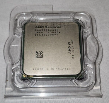 Процесор AMD Sempron 2800+ 1.60 GHz /128Kb/1600 (SDA2800IAA2CN) s Б/В