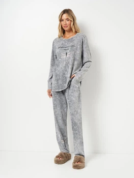 Костюм лонгслів, штані Cotpark 2XL сірий 6168