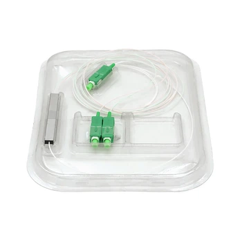 Оптический делитель Coupler PLC 1x2 SC APC 0.9 мм splitter сплиттер
