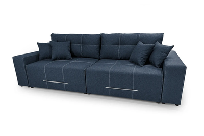 Диван Блисс Мини 255×100 см, джинс