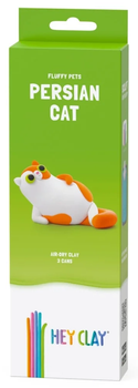 Masa plastyczna Hey Clay Puchate zwierzaki Kot perski HCL30113CEE (5908273000244)