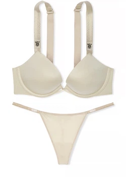 Комплект Victoria’s Secret Молочний 34С-S