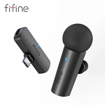 Петличний мікрофон Fifine M6 Type-c, бездротовий