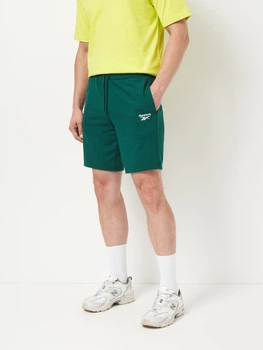 Шорти бавовняні короткі чоловічі Reebok 4M Very 100076441 S Зелені (1200143340059)