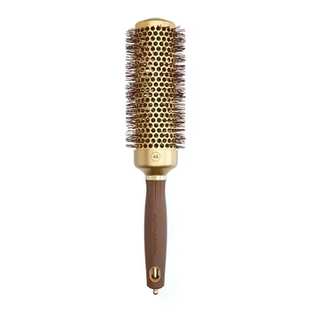 Брашинг Olivia Garden Expert Blowout Speed Wavy Bristles Gold&Brown 45 мм