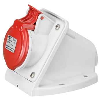 Розетка настенная 16А, 380V, 2P+E, IP44, IDE (3321)