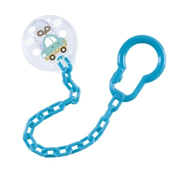 Цепочка к пустышке Toys Синий Canpol Babies (5903407108896)