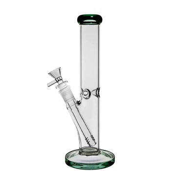 Бонг Стеклянный Для Курения 25См. "Glass Straight Tube"