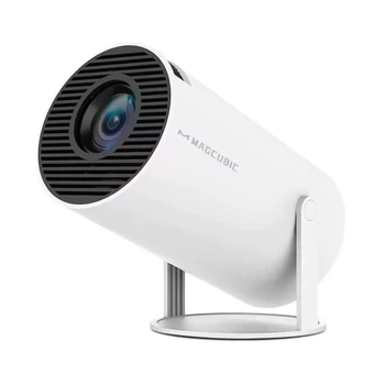 Смарт Проектор MAGCUBIC HY300 PRO 4K Android 11 HD BT5.0 Dual Wi-Fi Домашний кинотеатр White