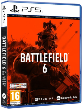 Гра PS5 Battlefield 6: Phantom Edition (Blu-ray диск) (5035224125401)