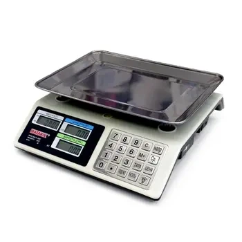 Весы торговые электронные Matarix MX-414 S MB 50кг аккумулятор сеть 220 В