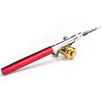 Кишенькова вудка у формі ручки Fish Pen Fishing Rod In Pen Case