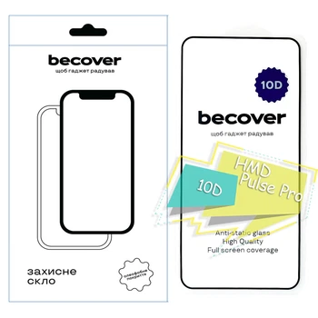 Стекло защитное BeCover HMD Pulse Pro 10D (m468521)
