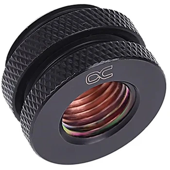 Фитинг для СЖО Alphacool HF bulkhead connector passthrough G1/4 - deep
