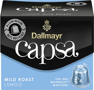 Кофе в капсулах Dallmayr Lungo Mild Roast 5.6 г х 10 шт (4008167011002)