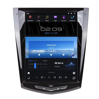Штатна магнітола Torssen Tesla style Cadillac ATS / CTS / XTS / Escalade 9.7" 4G DSP 4/64