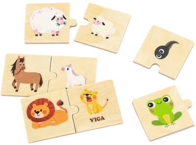 Puzzle logiczne Viga mama i dziecko (44648) (6971608446481)