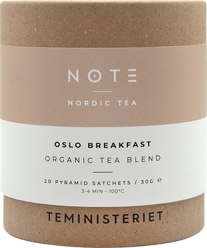 Чорний чай Teministeriet Note Oslo Breakfast Organic 20 шт (7340023004184)