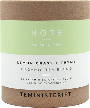 Чай трав'яний Teministeriet Note Lemongrass Thyme Organic 20 шт (7340023004146)