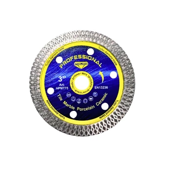 Алмазный диск для керамической плитки,кераморанита, гранита, мрамора STEELRING 75х1.2х10 мм (YA88HPMT75)