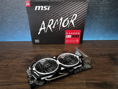 Відеокарта RX 580 8GB MSI Armour (Radeon RX 580 ARMOR 8G OC) Б/В