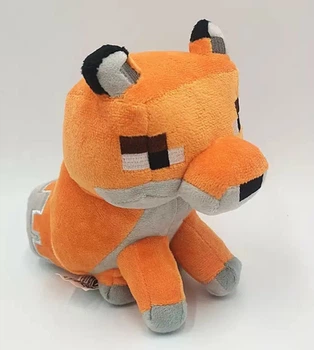 Мягкая игрушка Лиса Майнкрафт 15*20 см Minecraft Fox