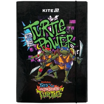 Папка для зошитів на гумці Kite Ninja Turtles картон NT25-210