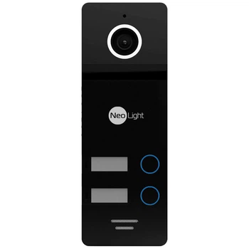 2 МП виклична відеопанель NeoLight MEGA/2 FHD Black