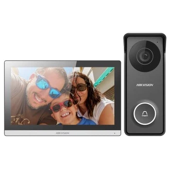 Комплект видеодомофона Hikvision DS-KIS313-P(B)