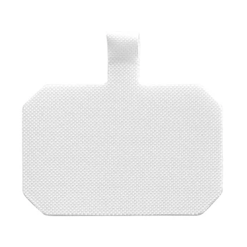 Вставка для шнурка широкая White
