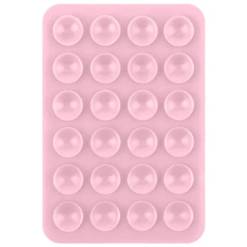 Тримач-присоска для телефону Double Side Silicone 80*55мм Pudra
