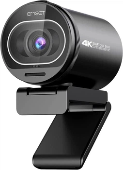 Веб-камера eMeet S600 4K Ultra HD з автофокусом, мікрофоном шумозаглушення та шторкою конфіденційності