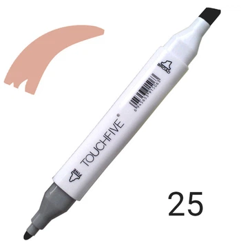 Маркер двусторонний TouchFive (Touch) №25 Salmon Pink (Лососевый розовый) (TF2209-25)