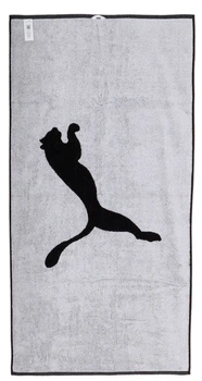 Полотенце Puma TEAM Towel Large черное Унисекс 70x140 см