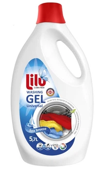 Універсальний гель для прання LILU® WASHING GEL UNIVERSAL "Sea breeze", кан. 5.7 л