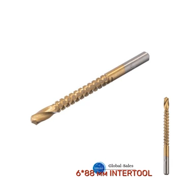 Свердло-фреза Intertool 6 x 88 мм (SD-5806)
