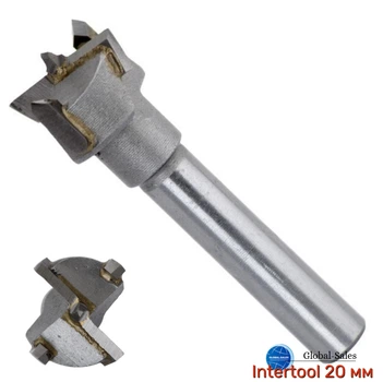 Фреза форстнера Intertool 20 мм (SD-0491)