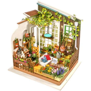 Конструктор 3D міні-будинок Robotime Rolife Miller’s Flower House DG108