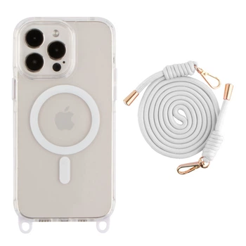 Чохол TPU+PC LanyardCase with MagSafe для iPhone 13 Pro Max Колір White